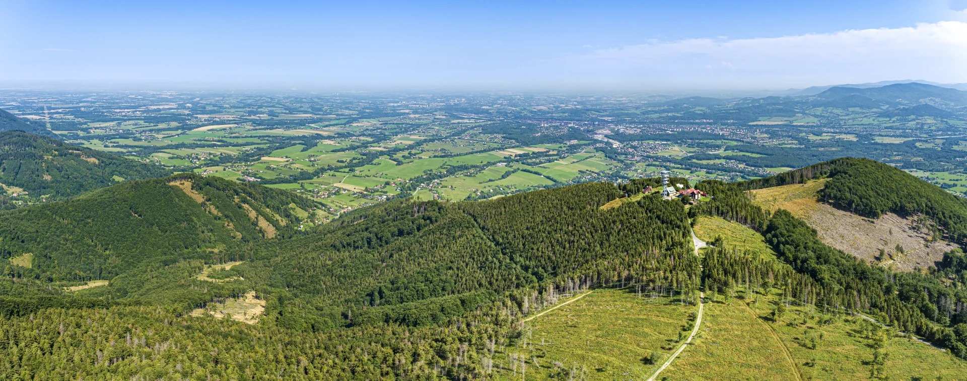 Údolí Třince z Javorového